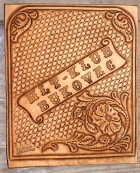 Výrobek: Originální kožený obal na knihy 3