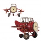 Výrobek: Model - letadla s hodinama - 26*17*15 cm - VINTAGE STYLE