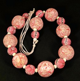 Obrázek výrobku: Růžovobílé korále