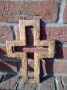 Výrobek: Kříž prázdný, 30 cm