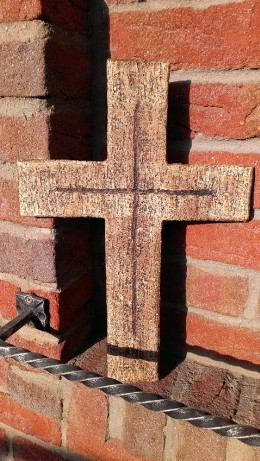 Obrázek výrobku: Kříž plný, 45 cm
