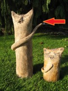 Výrobek: Kočka nebo kocour - výška  40 cm