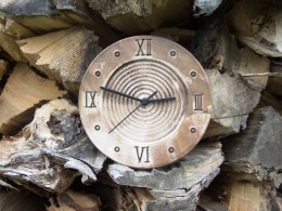 Obrázek výrobku: Nástěnné keramické hodiny2 -- průměr cca 22 cm