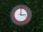 Výrobek: Nástěnné keramické hodiny7 -- průměr cca 22 cm