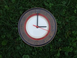 Obrázek výrobku: Keramické nástěnné hodiny8 -- průměr cca 22 cm