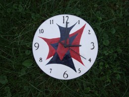 Obrázek výrobku: Nástěnné keramické hodiny