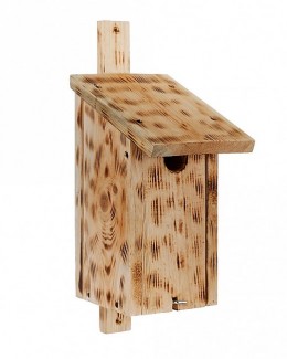 Obrázek výrobku: Dřevěná ptačí budka jedle